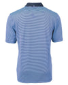 Cutter & Buck Virtue Eco Micro Stripe Recycled Mens Polo