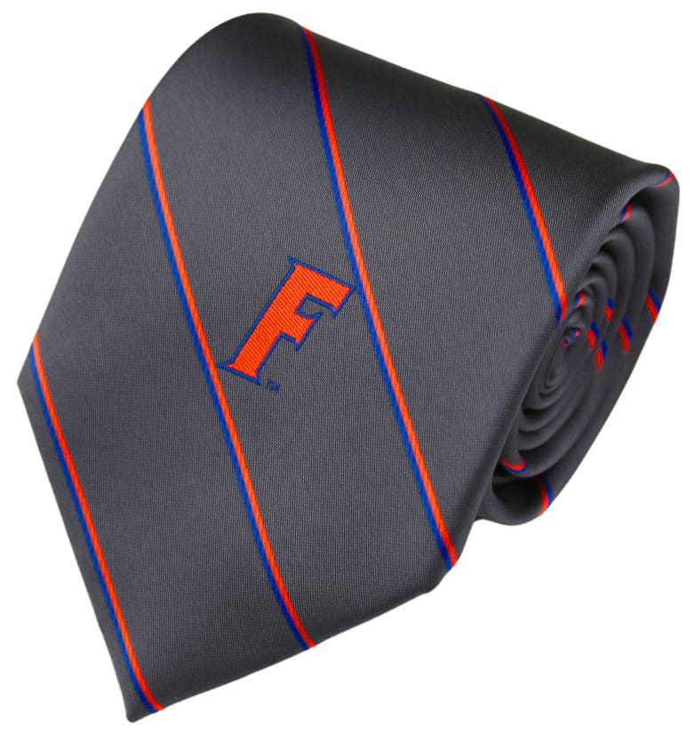 Florida Gators Charcoal Stripe Necktie