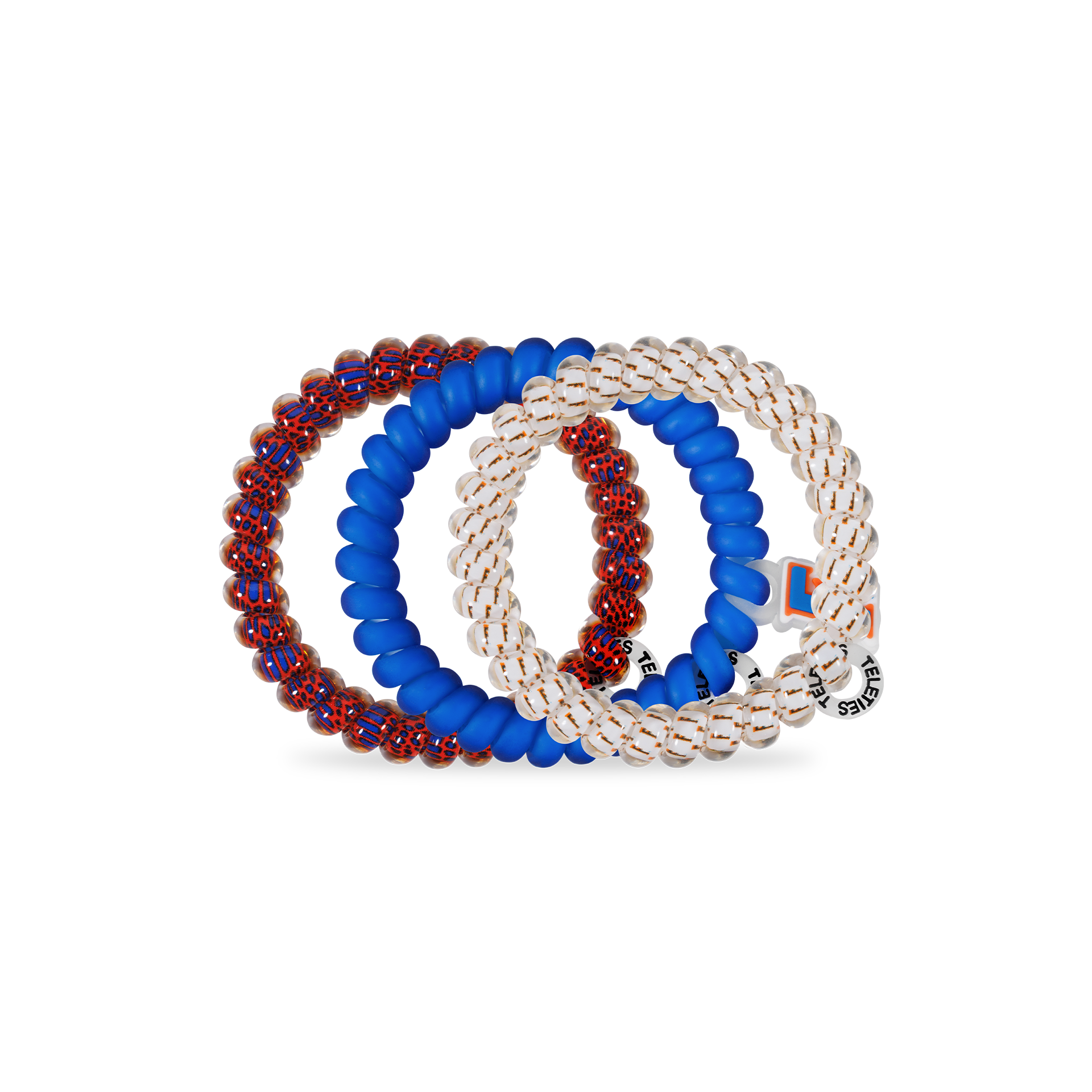 Spiral Hair Coils | Small | Go Gators! Hair Ties