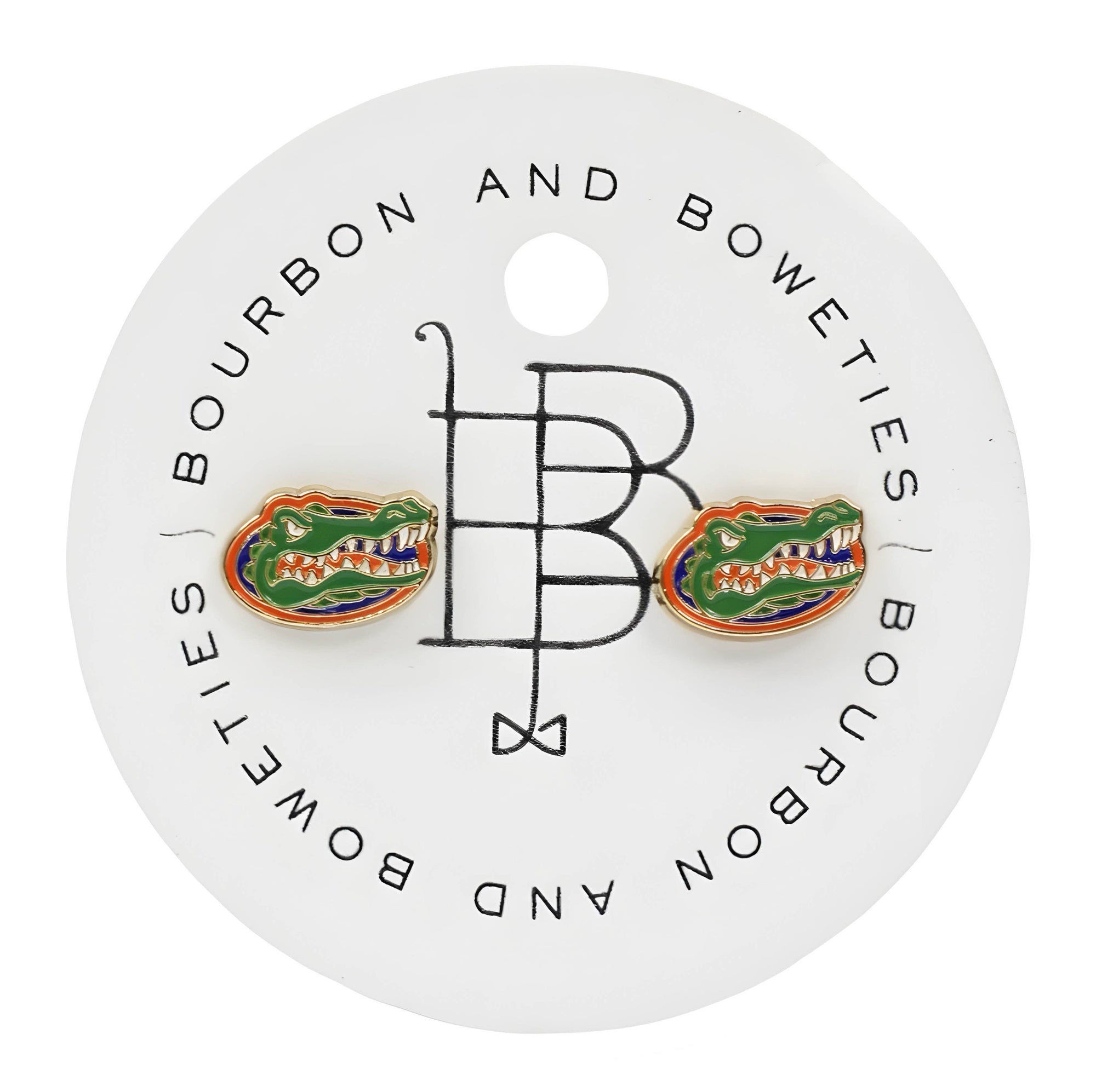 Florida Gators Logo Stud Earring - Enamel