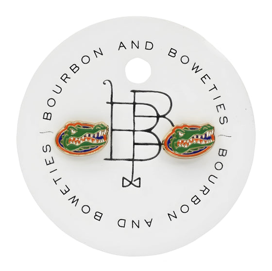 Florida Gators Logo Stud Earring - Enamel