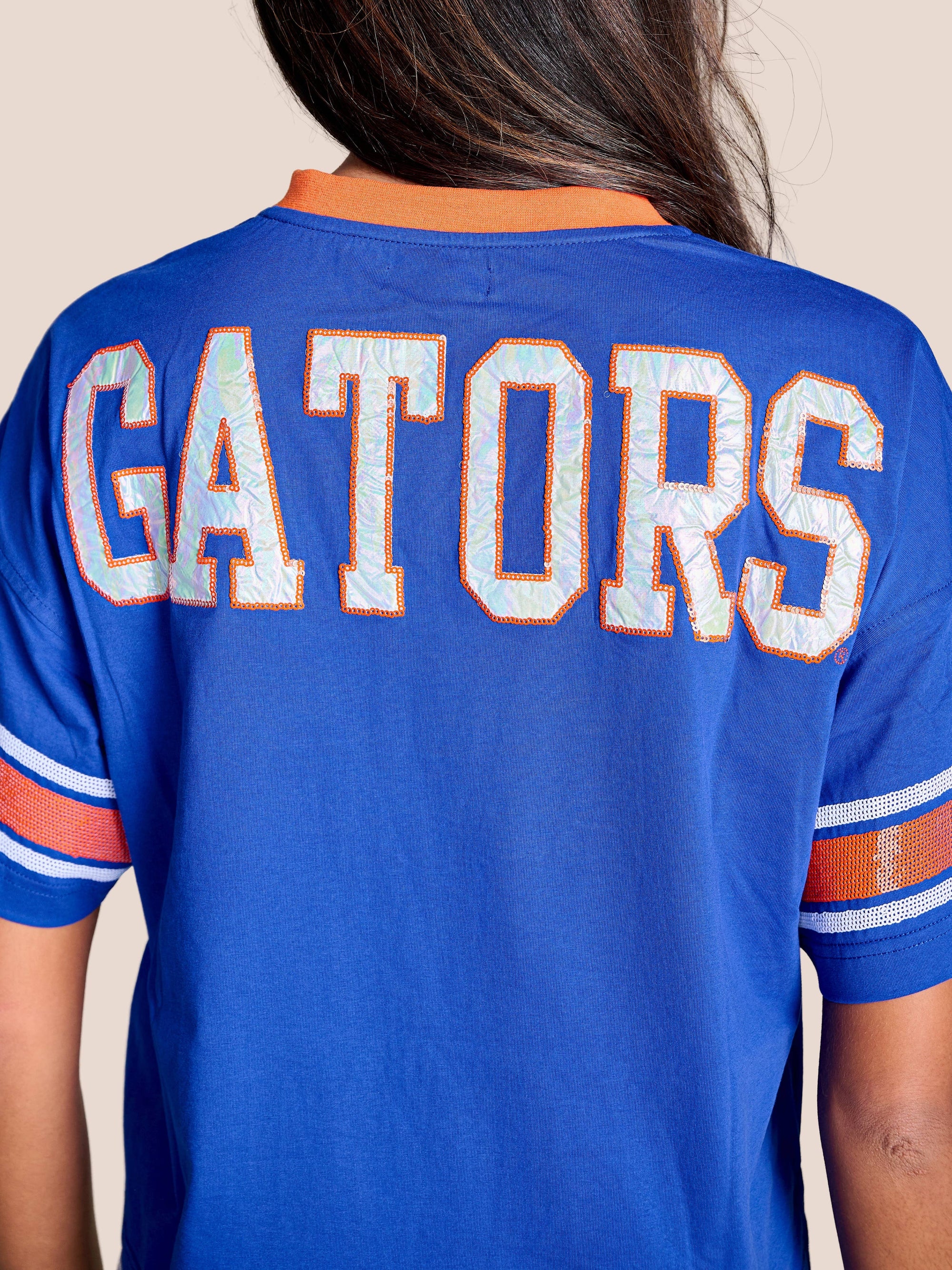 The Blitz Sequin Jersey Tee | Florida