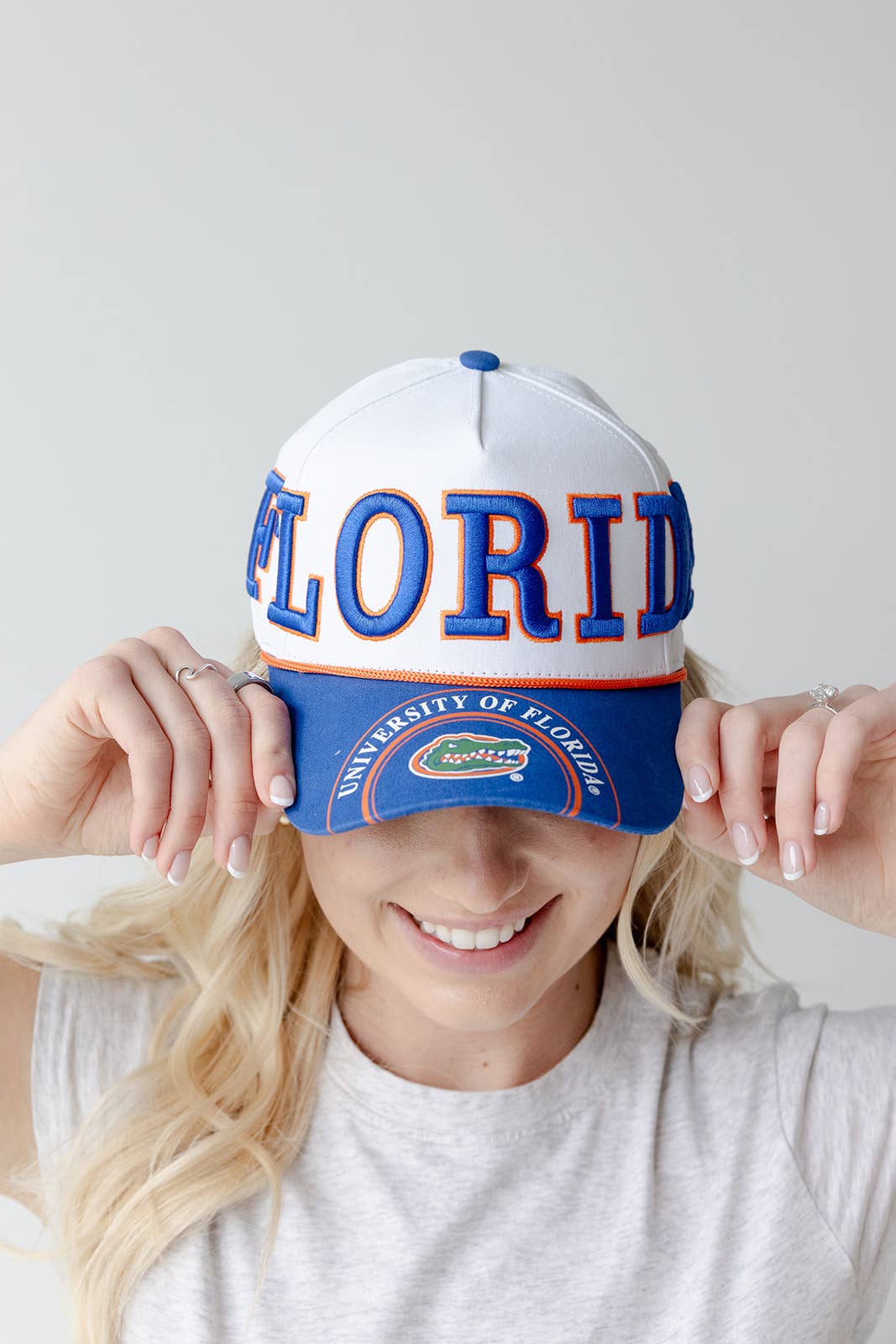 Florida Phipps Split Hat 5 Panel Canvas Baseball Hat
