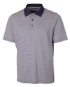 Cutter & Buck Forge Tonal Stripe Stretch Mens Polo: S / Black / MCK00113