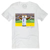 Stadium Short Sleeve T-shirt in White - NCAA Licensed: University of Florida / Large
