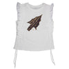 Sequin Ruffle Sleeve - NCAA Licensed: University of Florida / XL