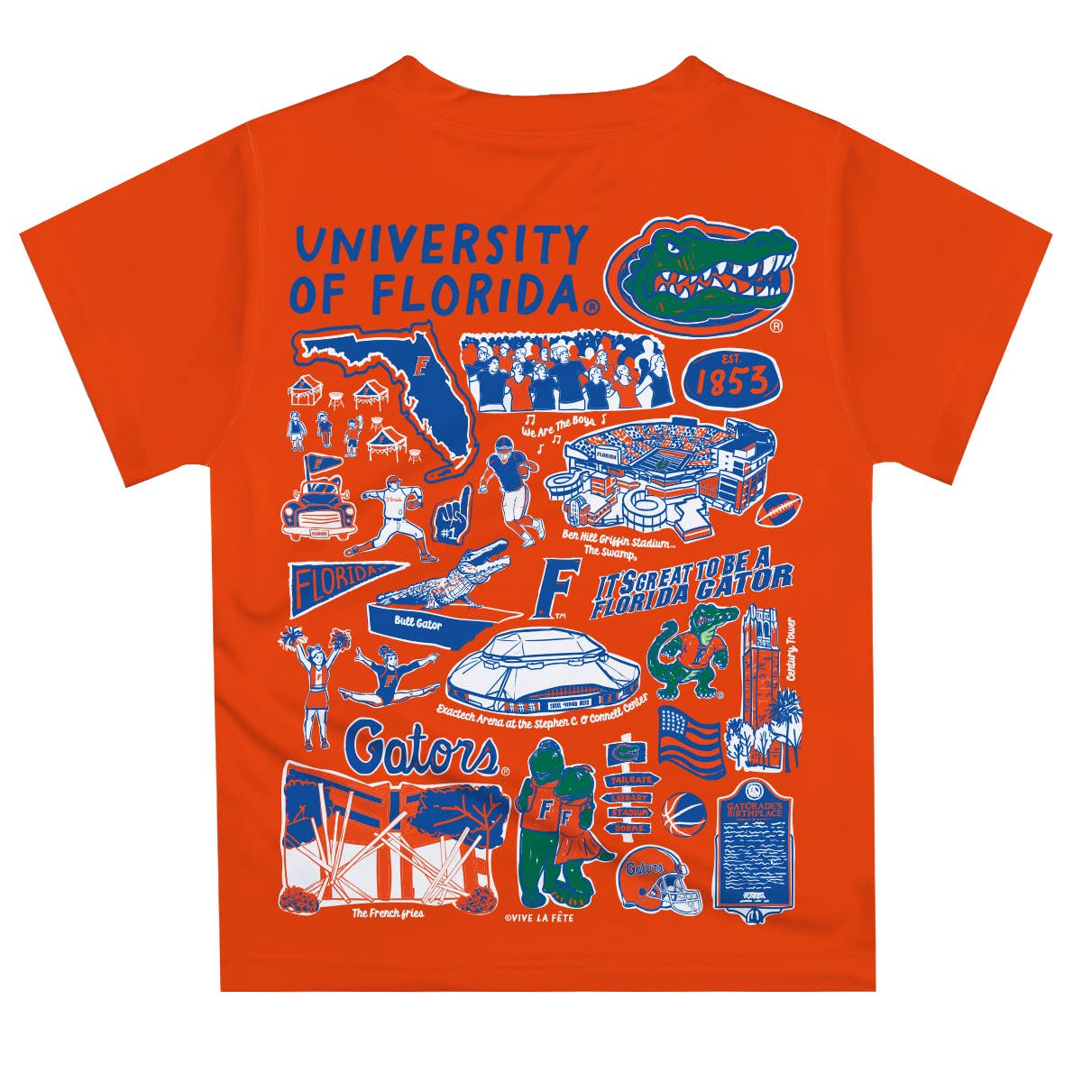 Florida Gators Hand Sketched Impressions Youth T-Shirt