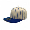 PLAIN FLAT PIN STRIPE HAT