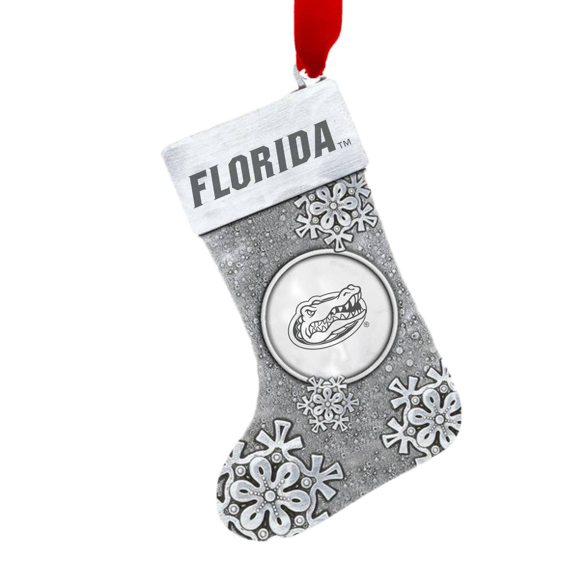 NCAA Florida Gators Snowflake Stocking Ornament