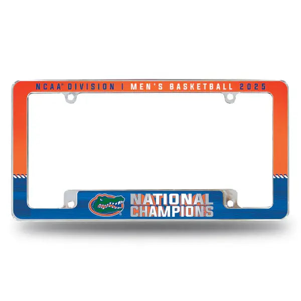 Florida Gators National Champs All Over Chrom Frame