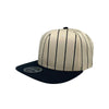 PLAIN FLAT PIN STRIPE HAT