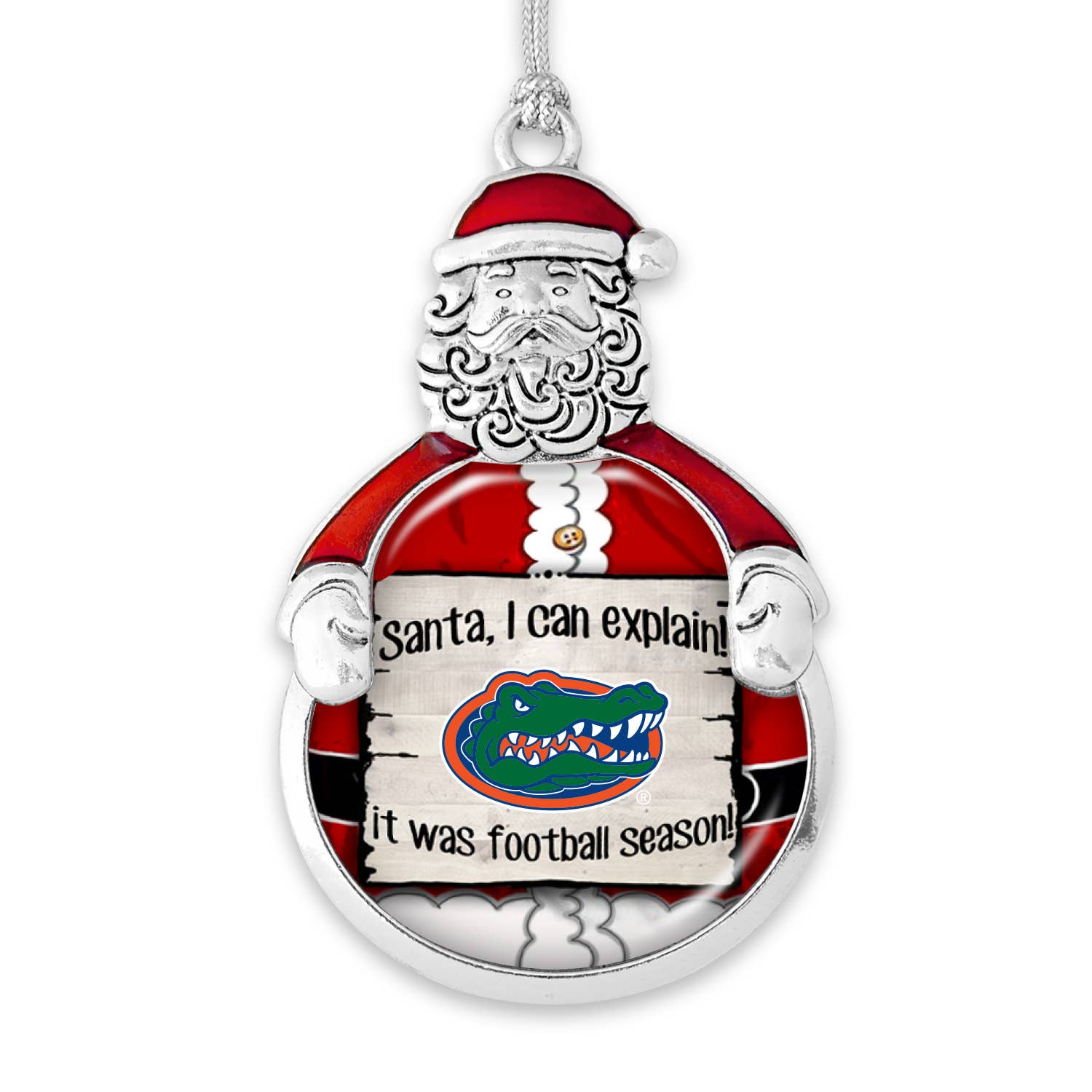 Florida Gators Santa, I Can Explain Ornament