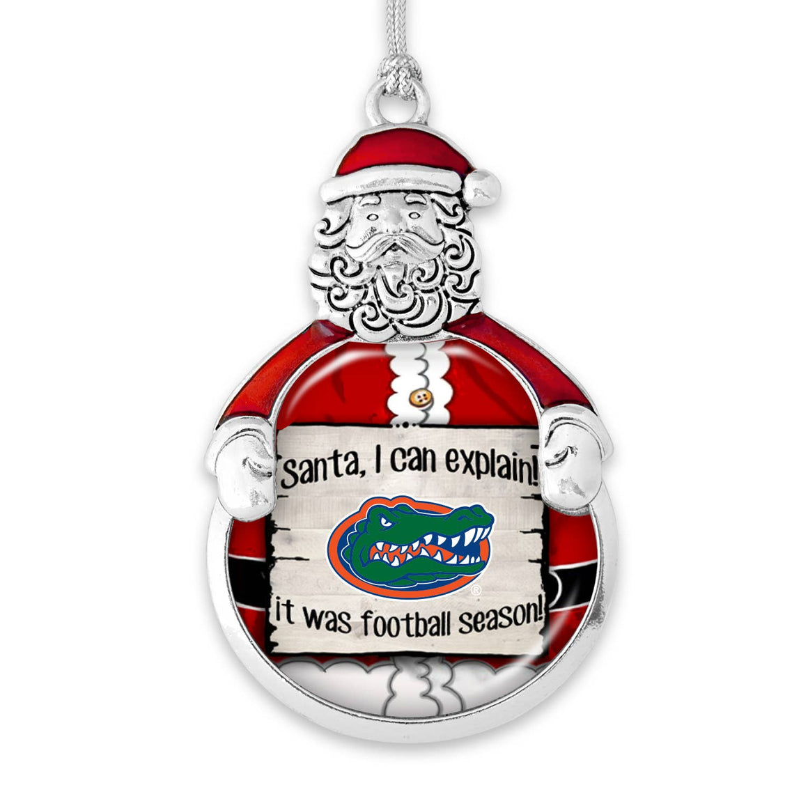 Florida Gators Santa, I Can Explain Ornament