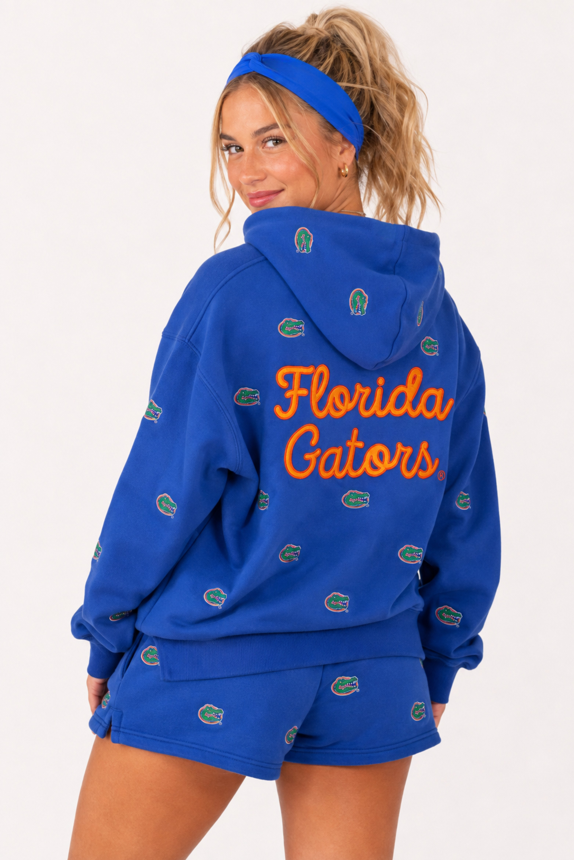 Florida Embroidered Fleece Hoodie