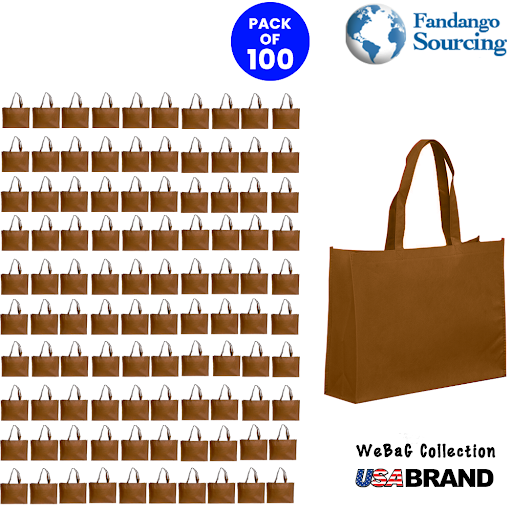  Shopping Bags Hand Bags Tote Bags Grocery Bags Pack of 100: Royal Blue / Medium 12x16x5