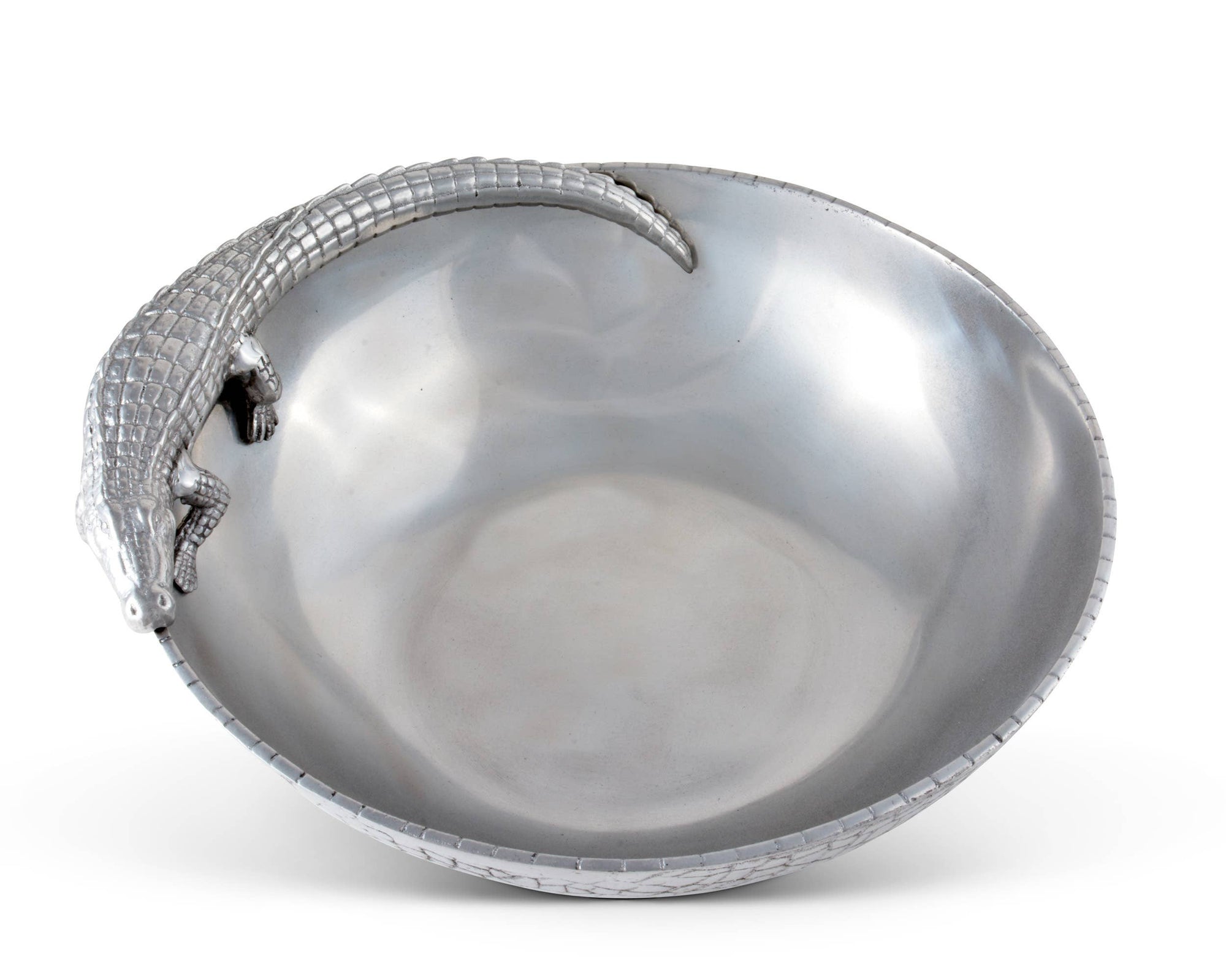 Alligator Figural 12 Bowl