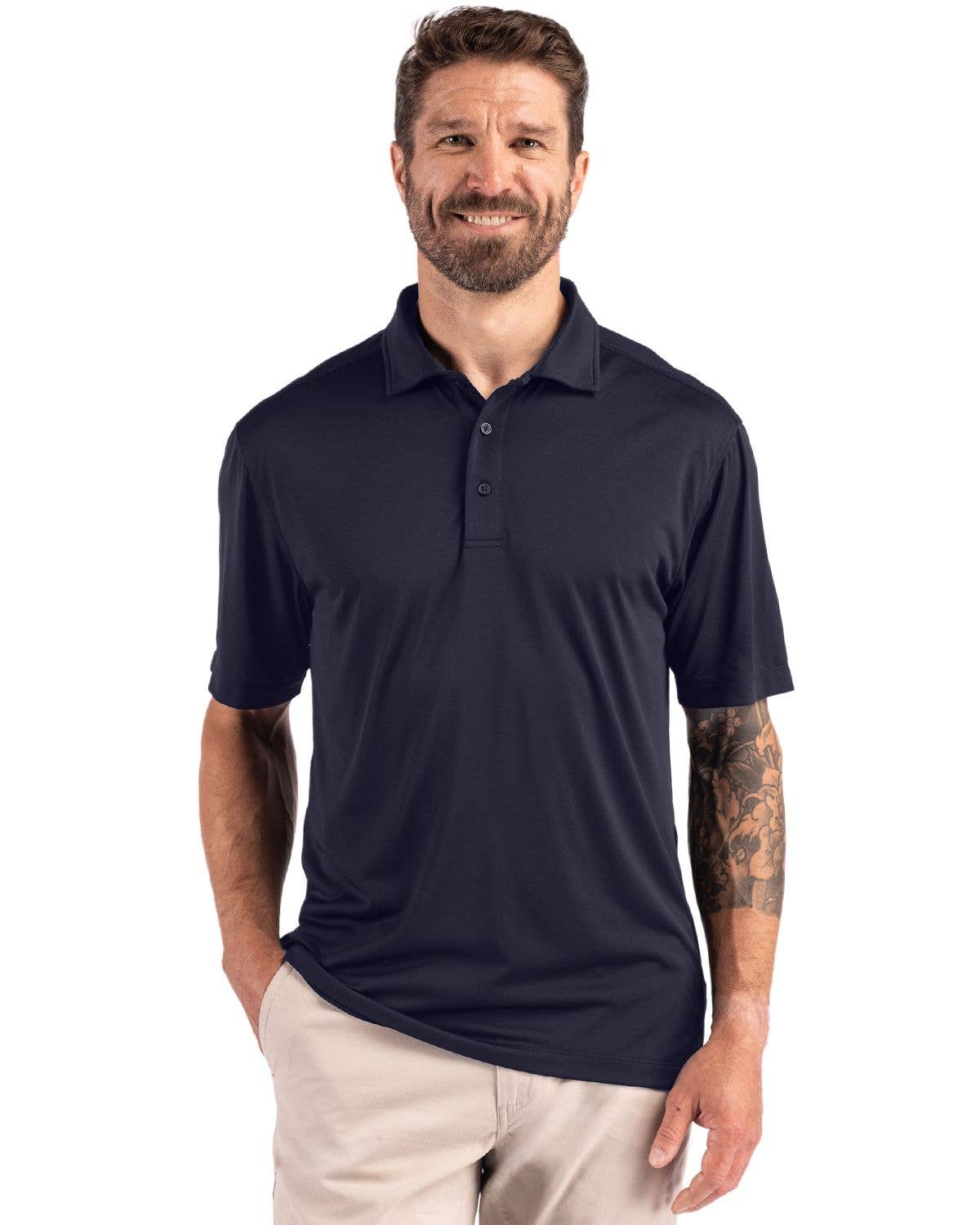 Clique Charge Active Mens Short Sleeve Polo
