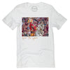 Stadium Short Sleeve T-shirt in White - NCAA Licensed: University of Florida / Medium