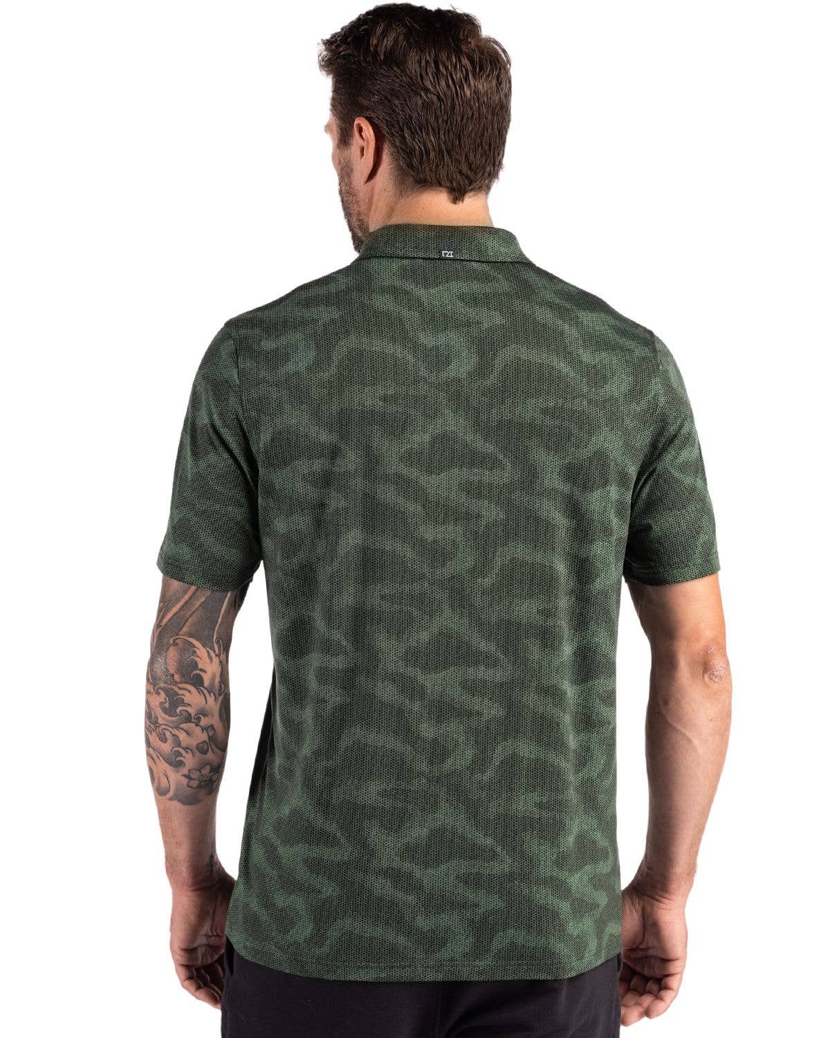 Cutter & Buck Coastline Epic Comfort Camo Print Mens Polo