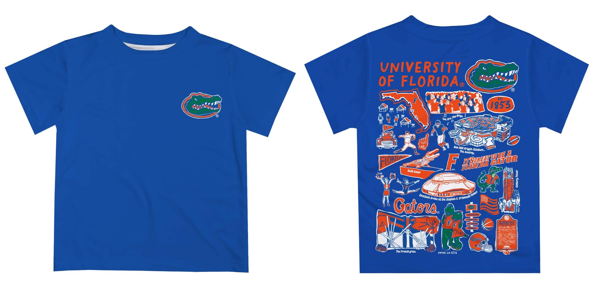 Florida Gators Hand Sketched Impressions Youth T-Shirt