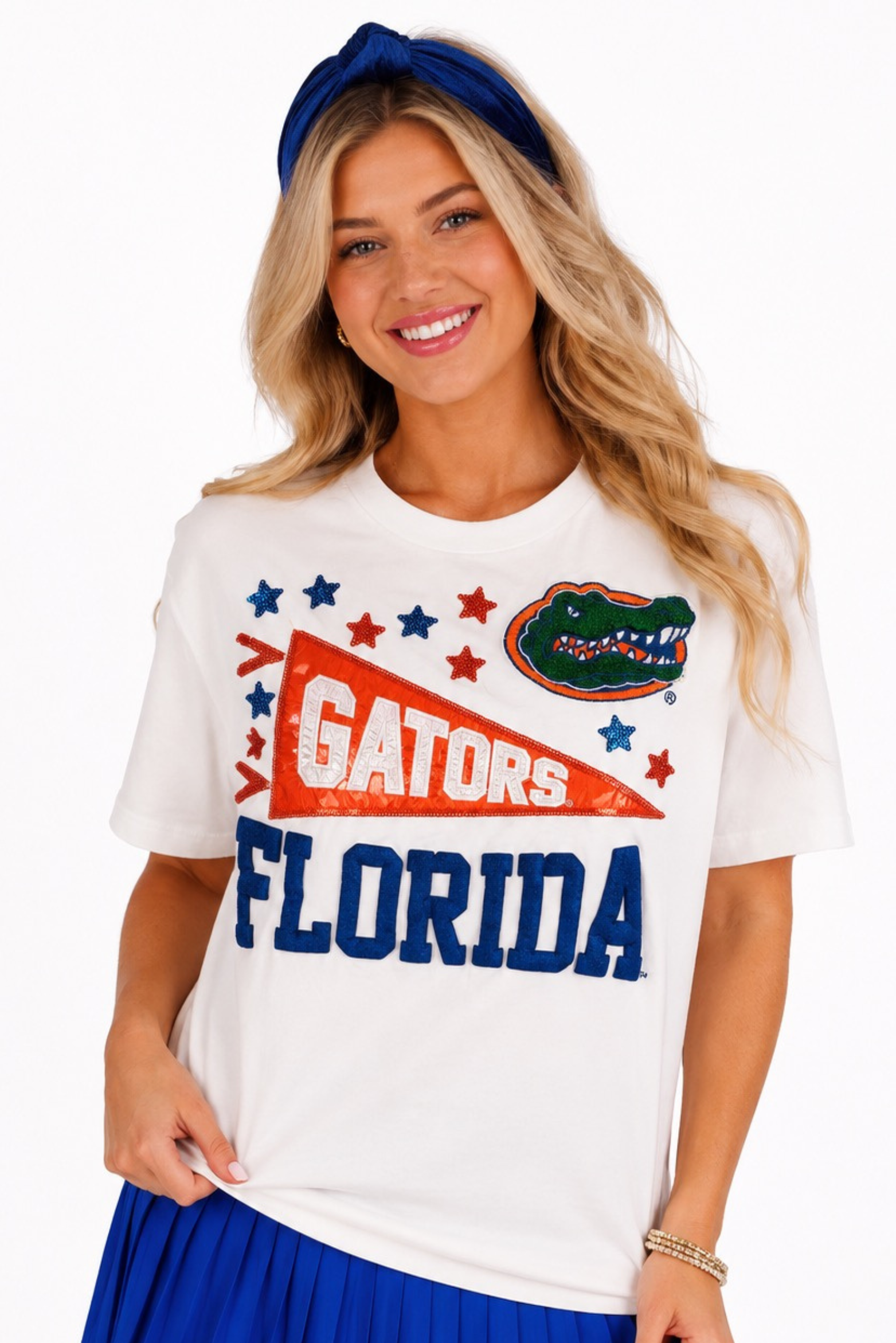 Florida Pennant Sparkle T-Shirt PRE-ORDER (Est Ship 7/31)