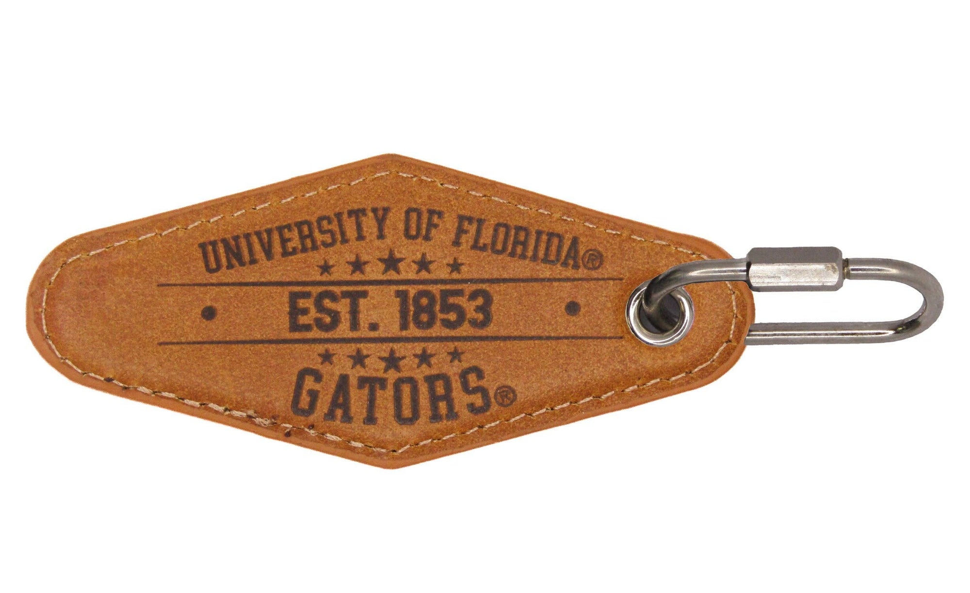 Florida Gators Collegiate Vintage Full Grain Leather Key Fob