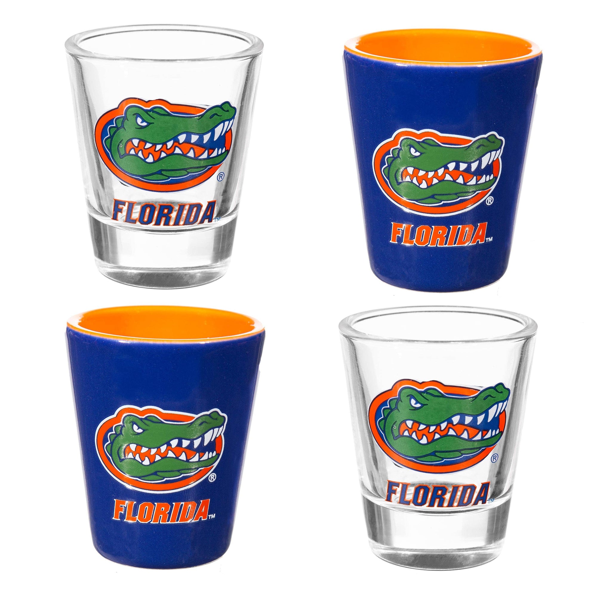 University of Florida Ceramic or Glass 2oz. 1 pcs