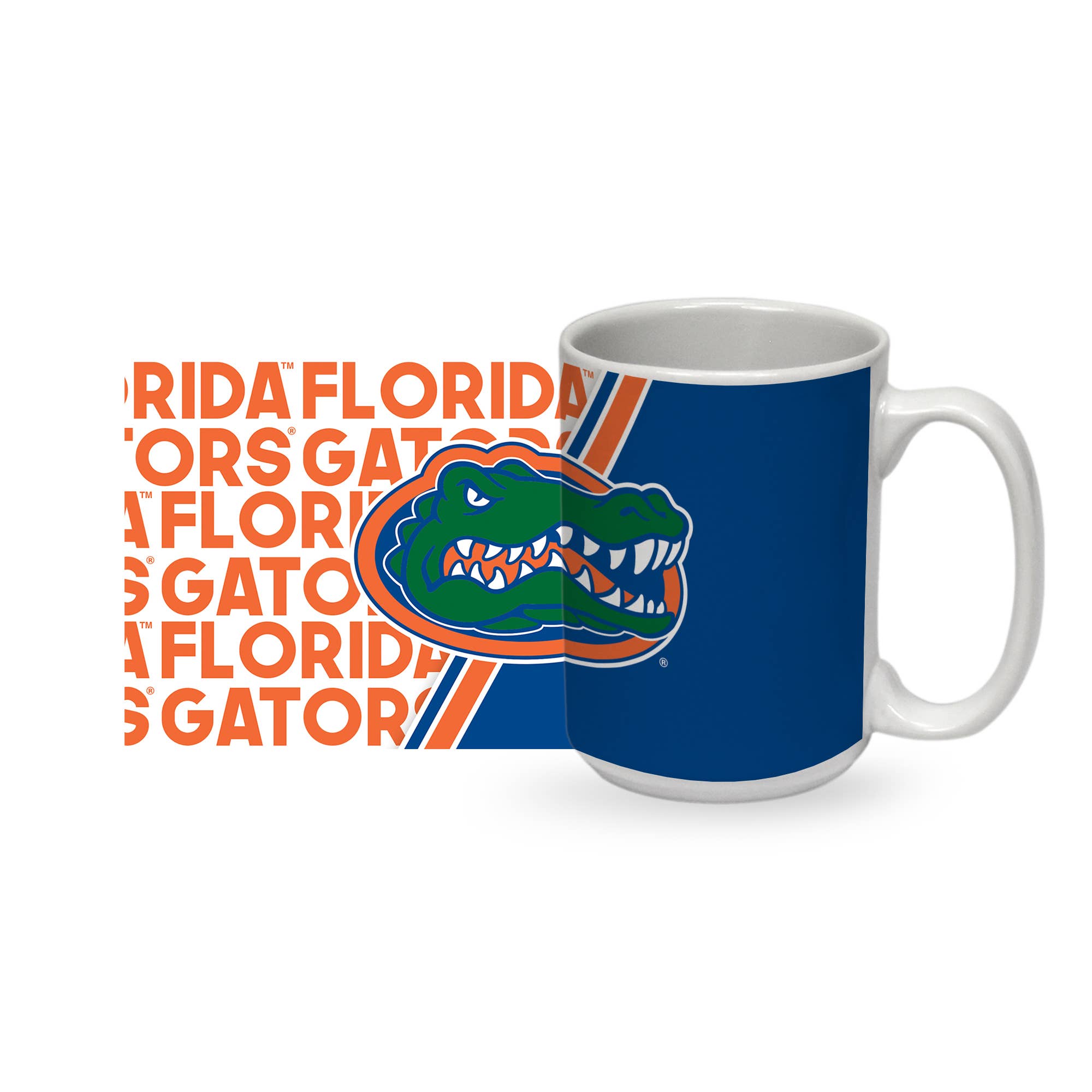 NCAA Florida Gators 15oz White Ceramic Mug