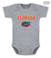 Florida Gators Infant Bodysuit: Screen-print : Royal / Halftime Nap Time / 12 Months