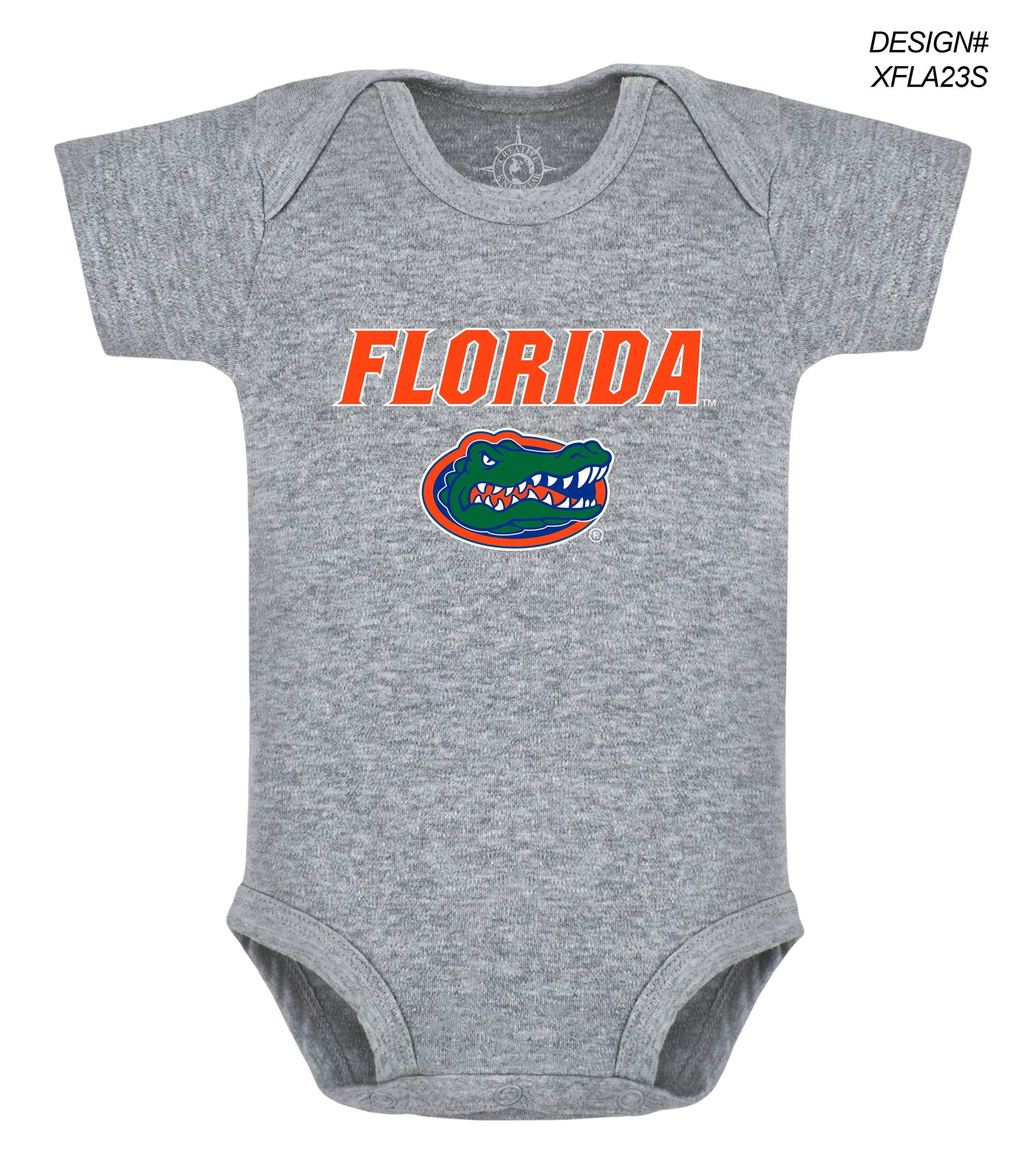 Florida Gators Infant Bodysuit: Screen-print : Royal / Welcome to the Swamp / 12 Months