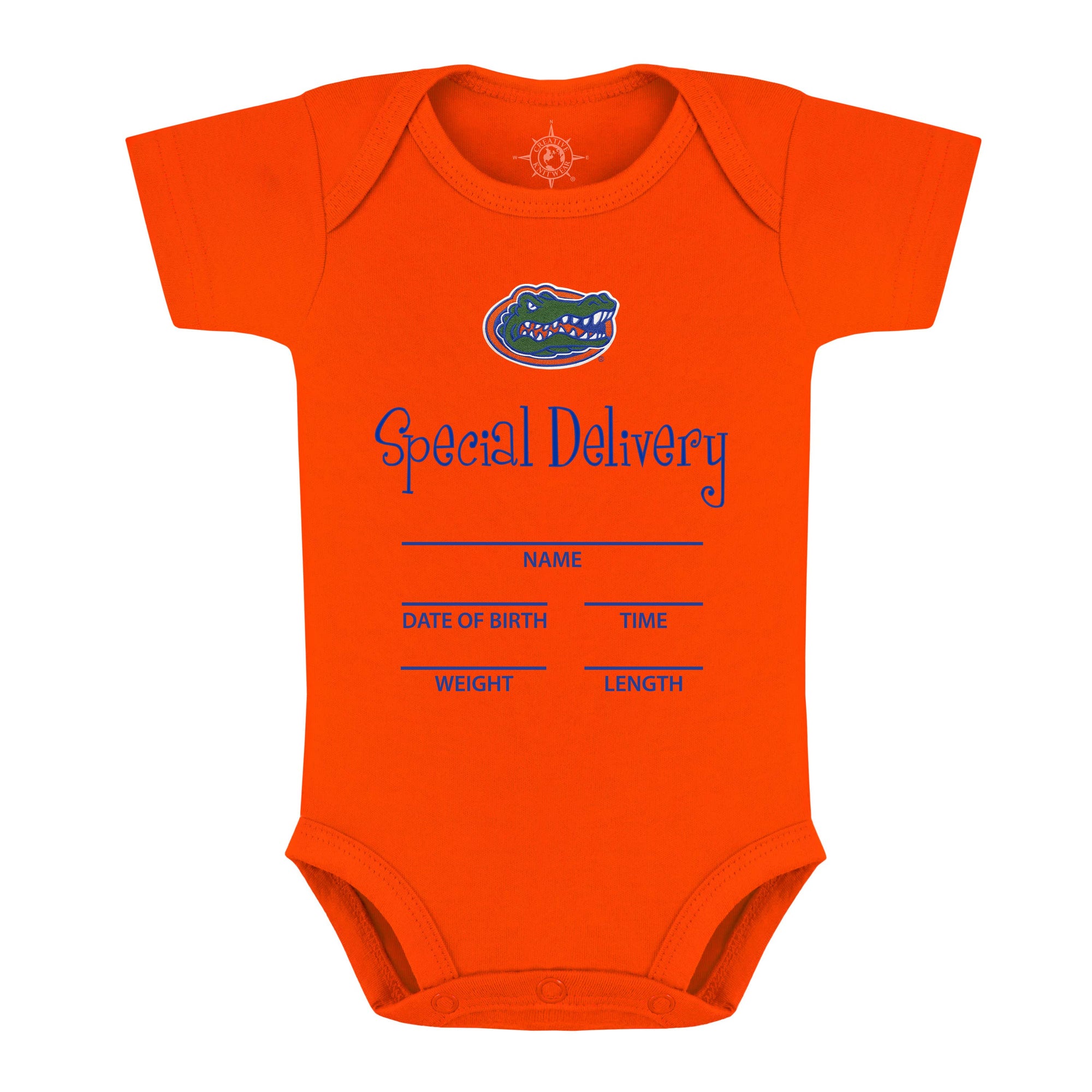 Florida Gators Newborn Special Delivery Bodysuit