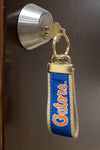 Florida Gators Collegiate Woven Ribbon Key Chain.