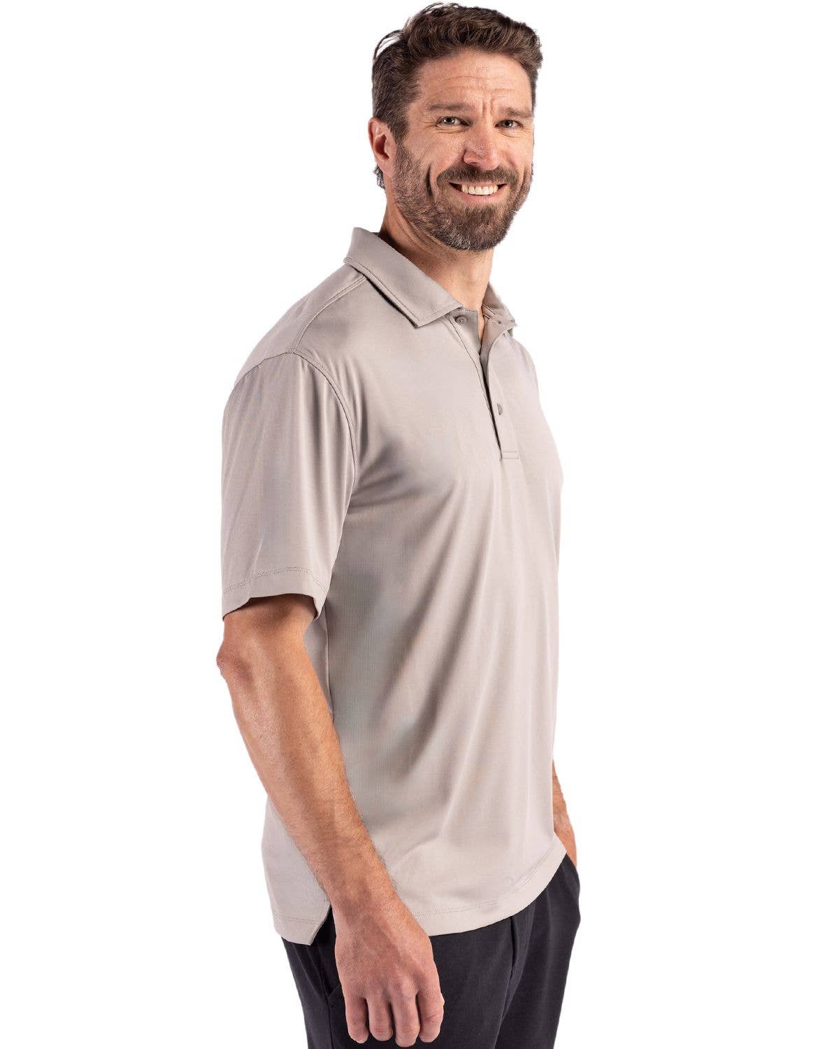 Clique Charge Active Mens Short Sleeve Polo