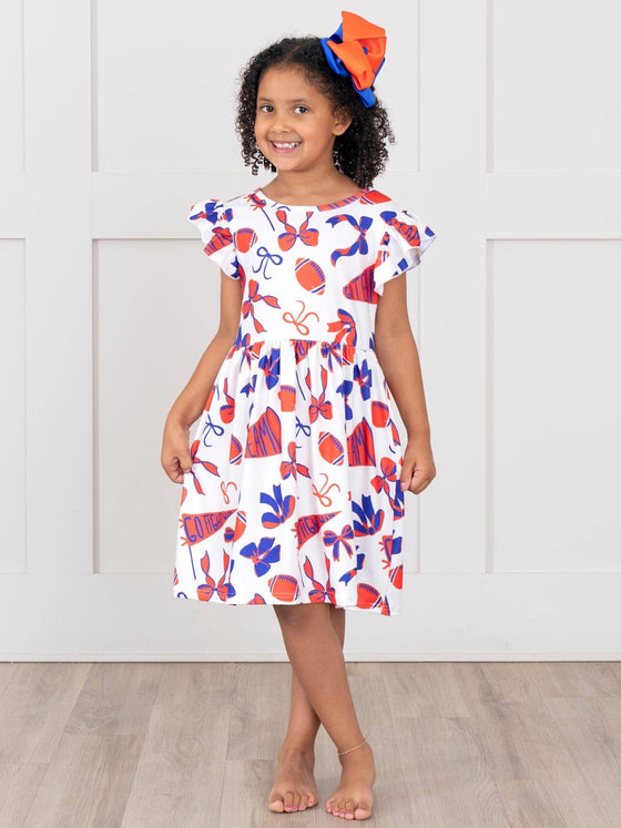 Go Team Flutter Swing Dress - Florida