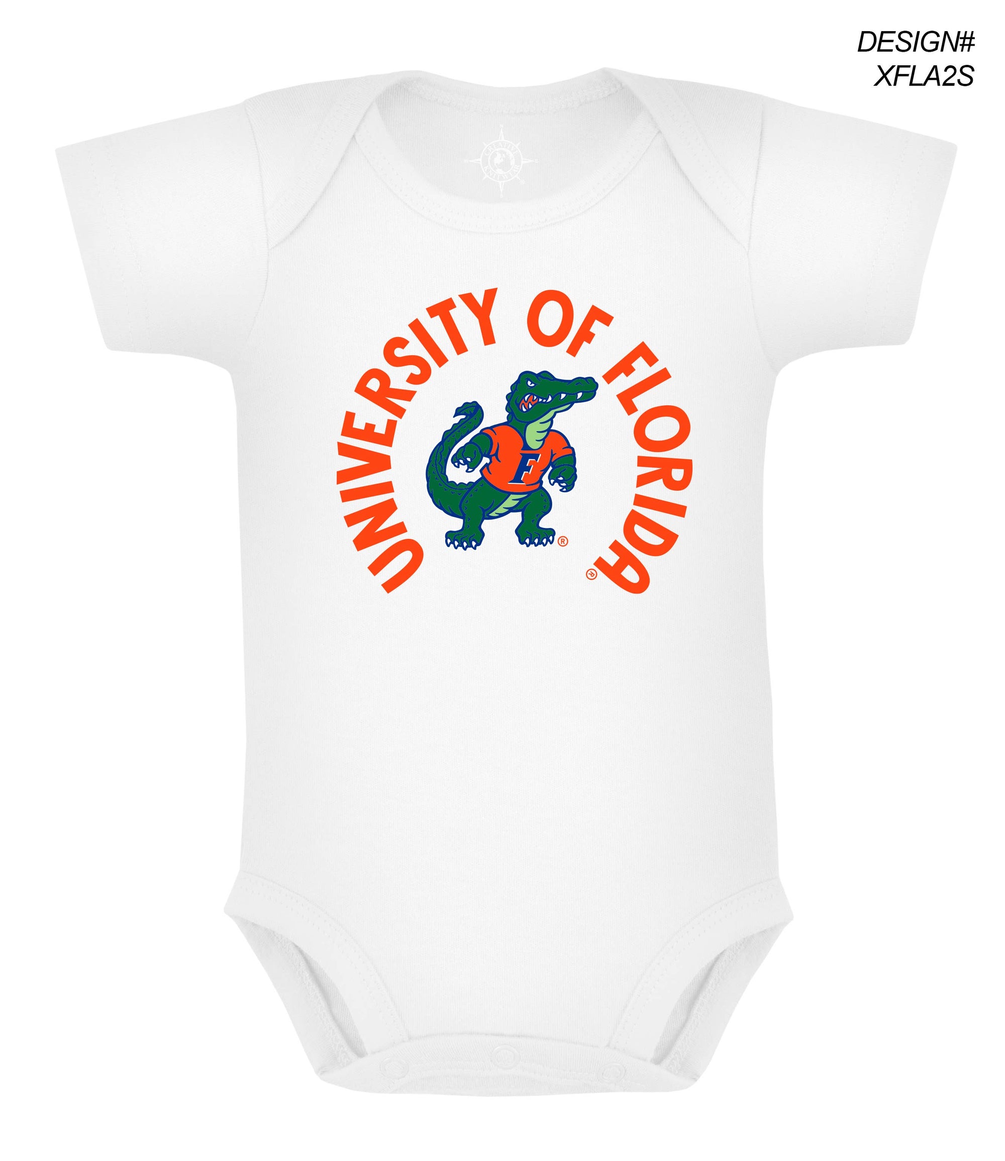 Florida Gators Infant Bodysuit: Screen-print : Royal / Welcome to the Swamp / 3-6 Months