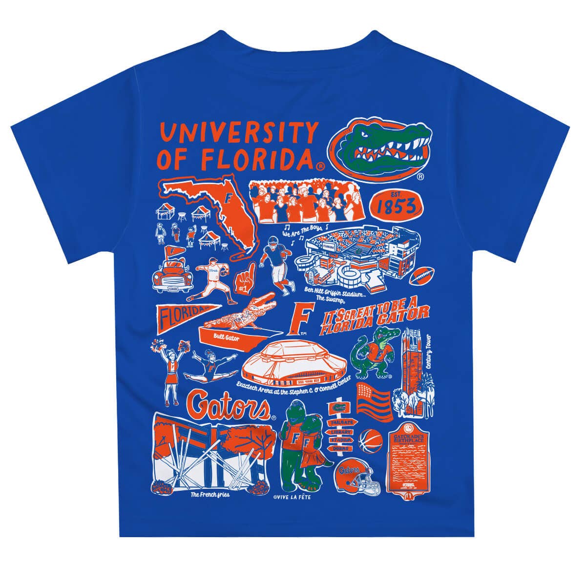 Florida Gators Hand Sketched Impressions Youth T-Shirt
