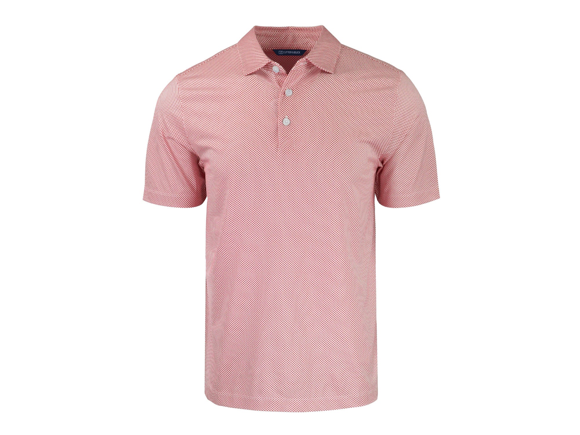 Cutter & Buck Pike Eco Symmetry Print Recycled Mens Polo