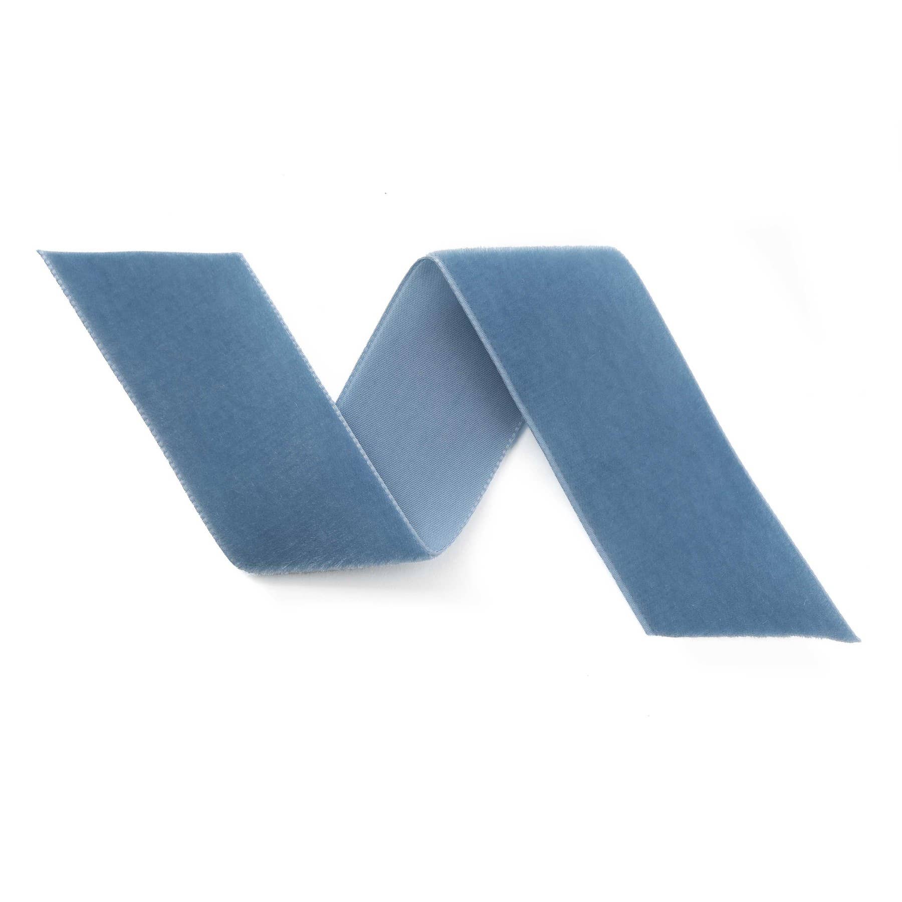 Williamsburg Blue Swiss Velvet Ribbon