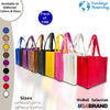  Shopping Bags Hand Bags Tote Bags Grocery Bags Pack of 100: Royal Blue / Medium 12x16x5