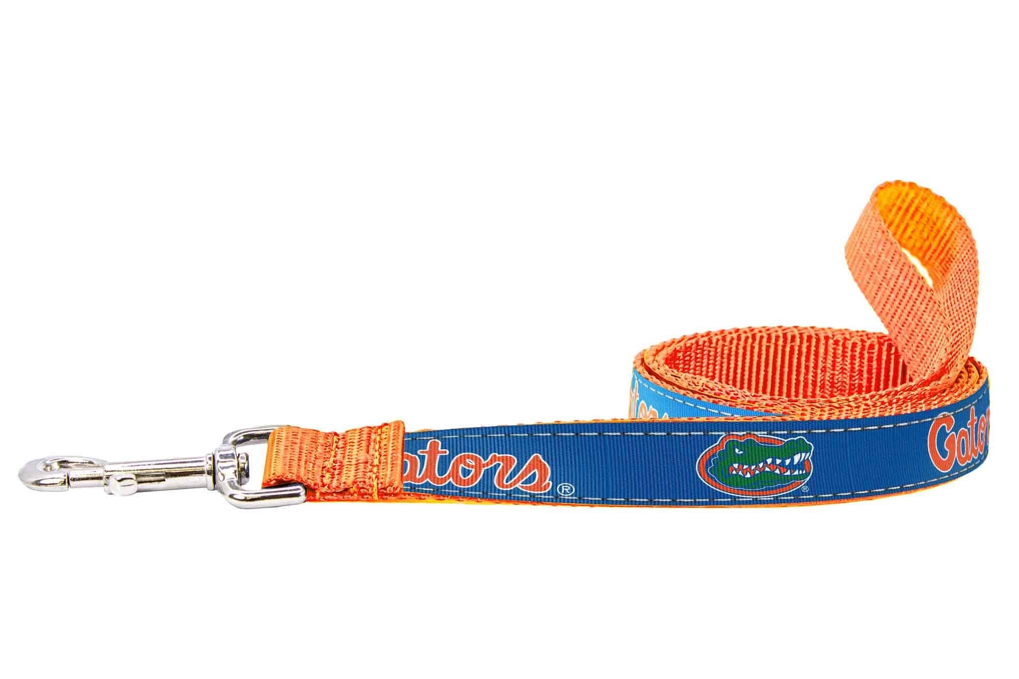 Florida Gators Adjustable Ribbon Dog Collar Lead.