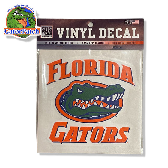 Florida Gators Gator Head Vinyl Decal