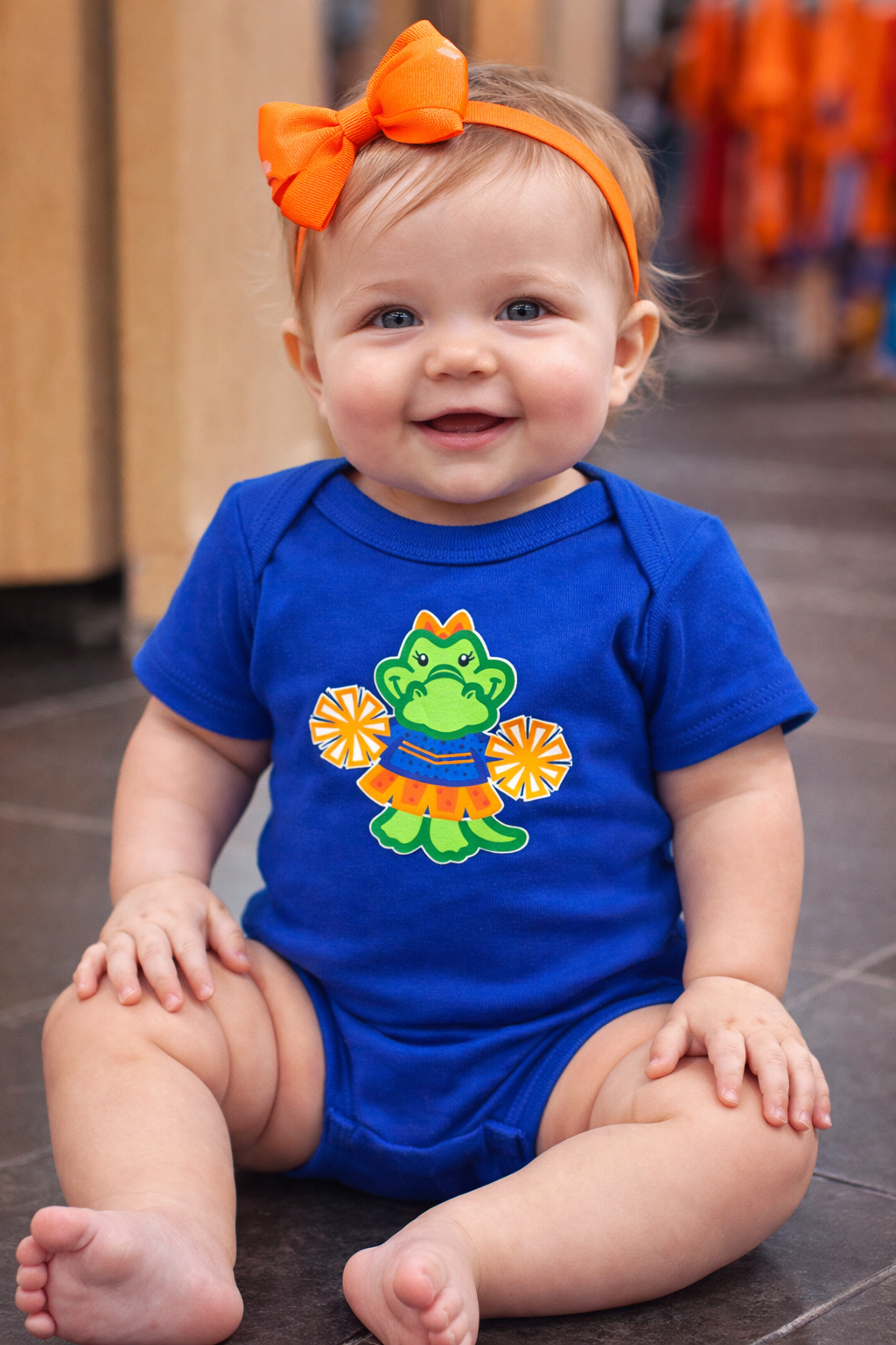 Cheer Gator Infant Bodysuit ￼