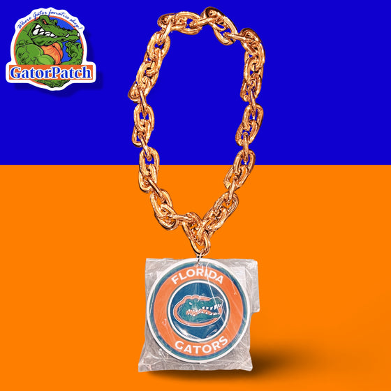 Fan Chain Chrome Team Color With Huge Pendent