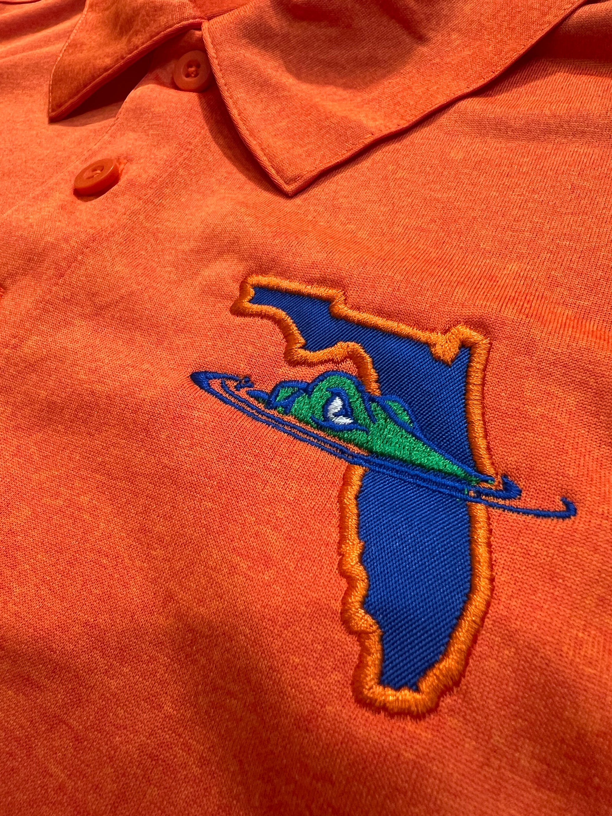 Gator Growl State Appliqué Polo ￼