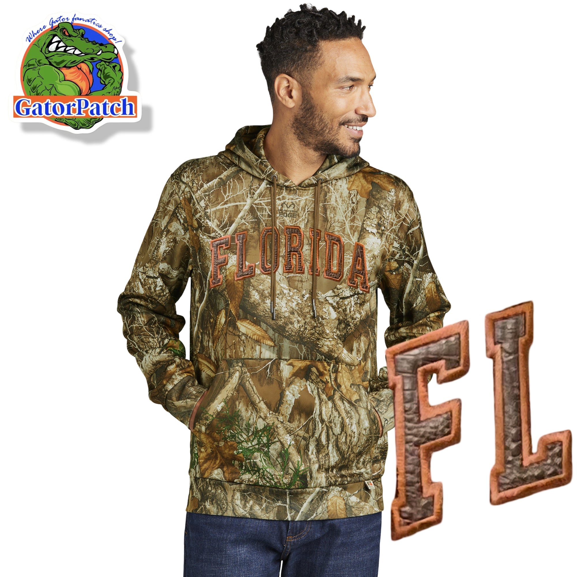 Florida Everglade Camo Hoodie