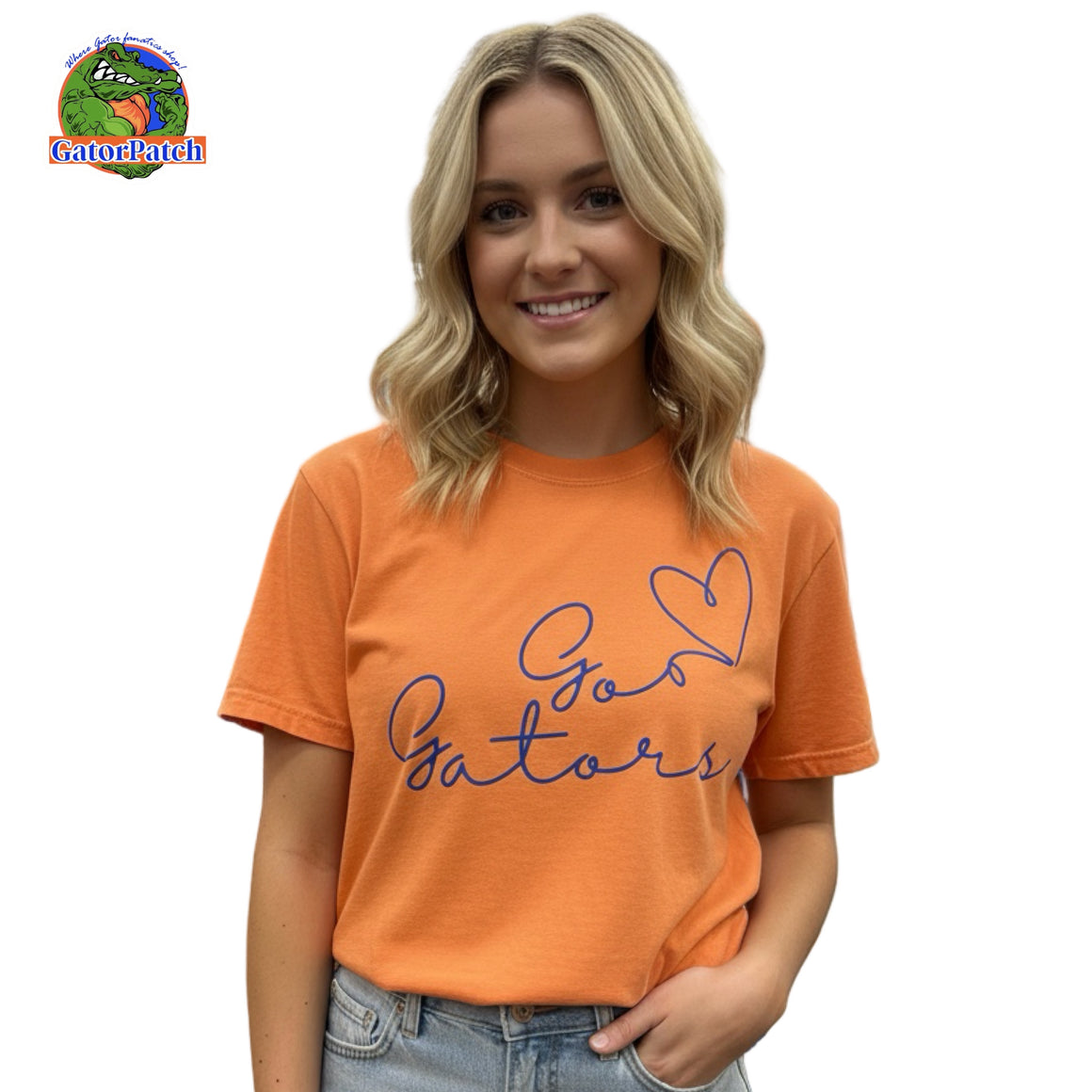 Florida Gator Heart Shirt for Valentine’s Day