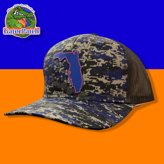 Digi Camo Snapback State Hat