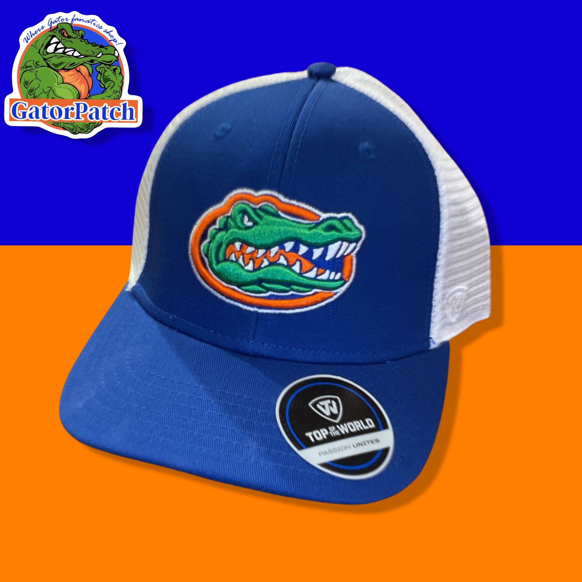 Florida Gators Orange Mesh Hat