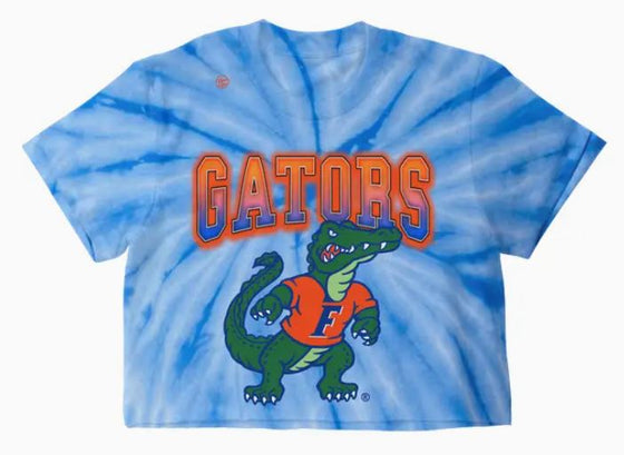 Florida Gators Women Tie Dye Team Crop Top