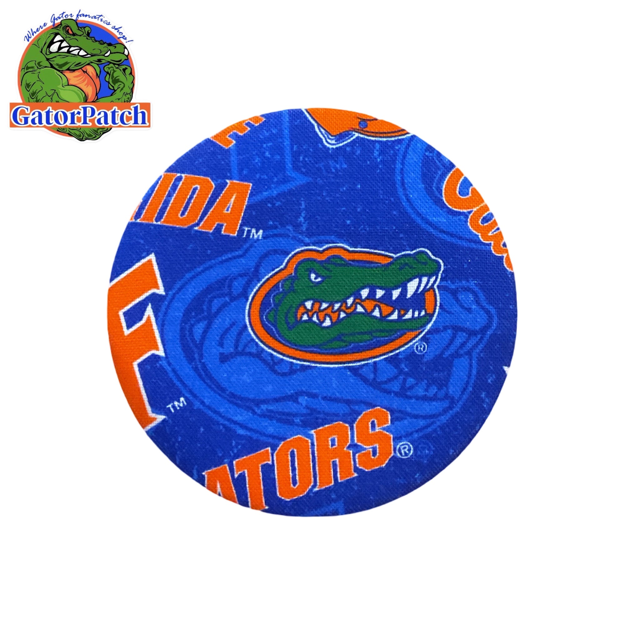 Gators Fabric Button